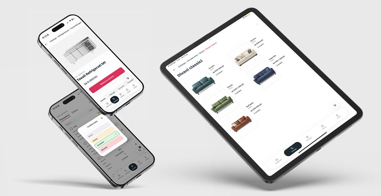 App B2B per la rete commerciale